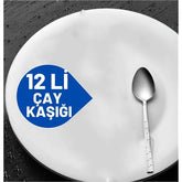 Takaz Global Veneta 12 Adet Çay Kaşığı Seti
